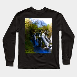 RHAEADR EWYNNOL - 'SWALLOW FALLS' Long Sleeve T-Shirt